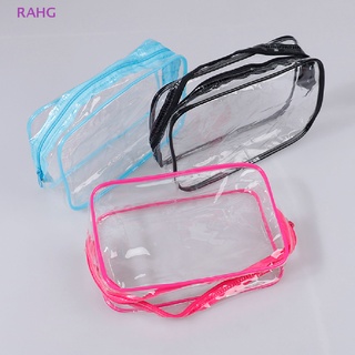 Rahg กระเป๋าเครื่องสําอาง PVC แบบใส สําหรับผู้หญิง