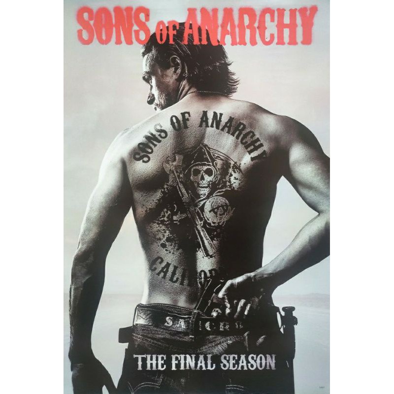 โปสเตอร์ หนัง Movie Sons of Anarchy บุตรแห่งอนาธิปไตย โปสเตอร์ติดผนัง โปสเตอร์สวยๆ ภาพติดผนัง poster