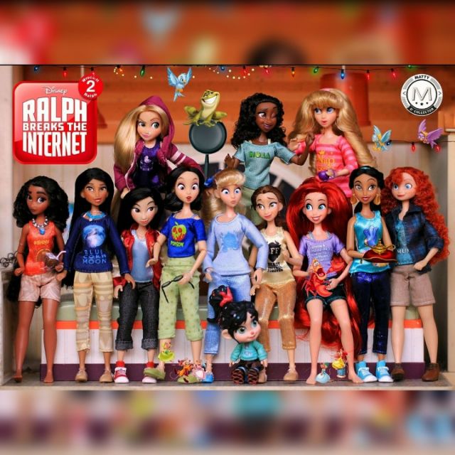 ralph breaks the internet doll set