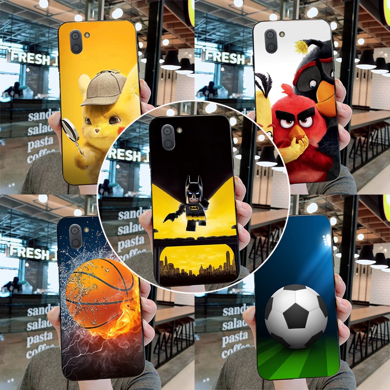 สําหรับ Sharp Aquos R2 SHV42 SH-03J R2 ขนาดกะทัดรัดฟุตบอลซิลิคอน Fundas สําหรับ Sharp Aquos R3 SHV44