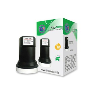 หัวรับสัญญาณ Thaisat KU-Band UNIVERSAL SINGLE LNB รุ่น T-K1