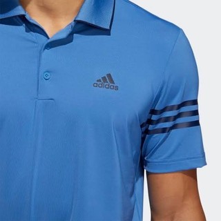 Adidas Polo Shirt เสื้อกีฬาคอปกแขนสั้นสีฟ้า แบรนด์แท้ราคาพิเศษ