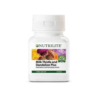 Nutrilite Amway Milk Thistle and Dandelion Plus (60เม็ด) บำรุงและล้างพิษตับ