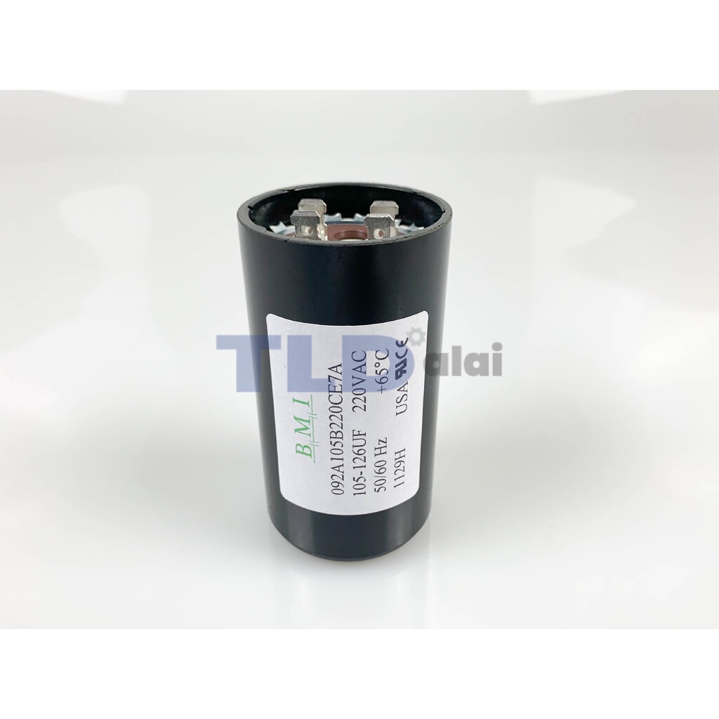 คาปาซิเตอร์สตาร์ท 105-126uf 250v ใช้กับ ปั๊มน้ำบาดาล, ปั๊มซัมเมอร์ส(ซัมเมิส), Franklin , คาปาซิเตอร์