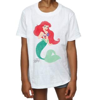 เสื้อยืดพิมพ์ลาย Disney Girl princesses Classic Ariel