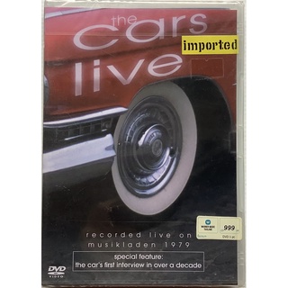 DVD ดีวีดี ซีล The Cars แสดงสด Live On Musikladen 1979 Made in Germany ลิขสิทธิ์ ซีล