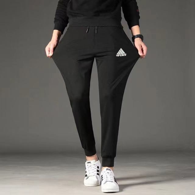 [ใหม่🔥]  กางเกงผ้าเฟรนช์เทอร์รีย์ขายาว กางเกงวอร์มขายาว [พร้อมส่งในไทย]