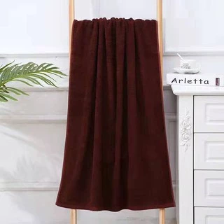 ผ้าขนหนู เกรดโรงแรม ผ้าเช็ดตัว 27x54 นิ้ว (14ปอนด์) ราคาส่ง สีน้ำตาล