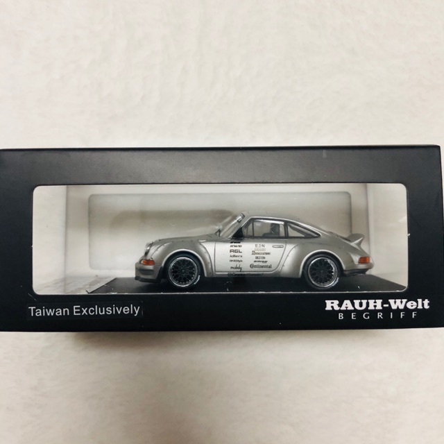 MODEL COLLECT RWB PORSCHE 930 Duck Tail Wing Silver🚦LIMITED 1500 Pcs