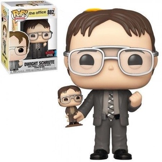 Funko Pop! The Office - Dwight Schrute #882 Exclusivo โมเดลตุ๊กตาของเล่นสําหรับเด็ก | Bolivemy |