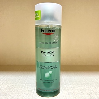 Eucerin Pro Acne Solution Acne Oil Control Acne &amp; MakeUp Cleansing Water 200ml