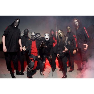 โปสเตอร์ Slipknot สลิปน็อต Heavy Metal Rock Music Poster รูปภาพติดห้อง ตกแต่งผนัง โปสเตอร์วงดนตรี โปสเตอร์ติดผนัง