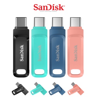 SanDisk Ultra Dual Drive Go USB 3.1 Gen1 Flash Drive Type-C Speed 150mb/s (SDDDC3) 32GB 64GB 128GB 256GB 512GB แฟลชไดรฟ์ TypeC รับประกัน 5ปี