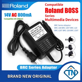 อะแดปเตอร์พาวเวอร์ซัพพลายกีตาร์ 14V 800mA AC/AC BRC-120 230 สําหรับ Roland BOSS GT-3 GT-6 6B GT-8 GX-700 GR-20GK GR-33 GS-10 SX-700