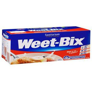 Sanitarium Weet Bix 375g. แซนนิทาเรียมวีทบิกซ์ซีเรียล 375กรัม