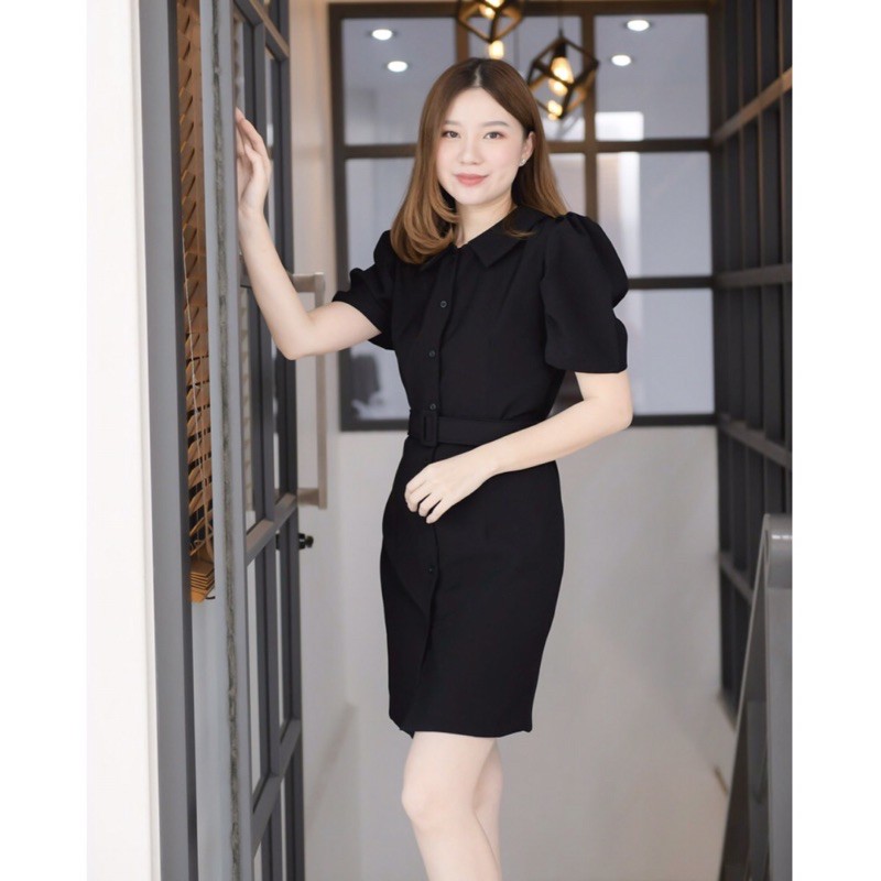 Moonyong dress - Black (Crayon brand)