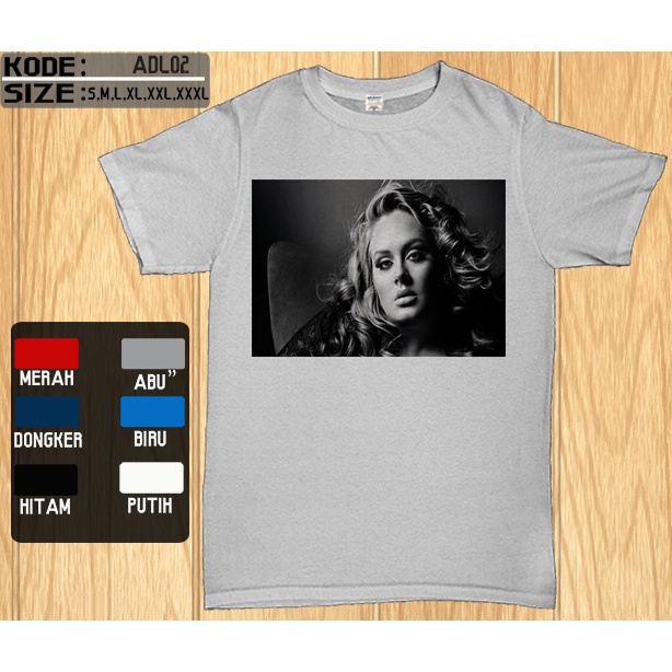 เสื้อยืดผู้ใหญ่ Adele Music 02