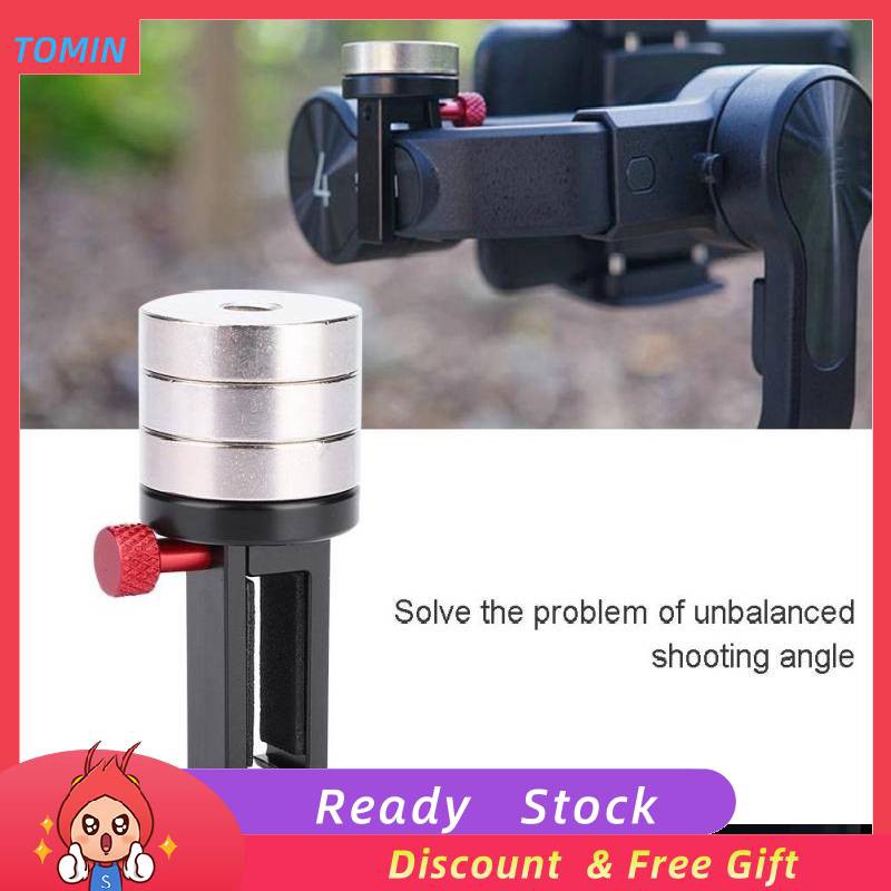 Tomin Gimbal Leveling Counterweight ชุดน้ําหนักสมดุลสําหรับ Zhiyun Smooth Q3/4 Feiyu DJI