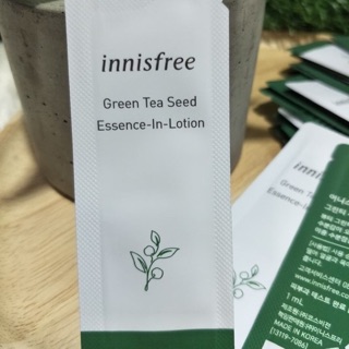 Innisfree Green tea seed essence-in-lotion 1ml แบบซอง