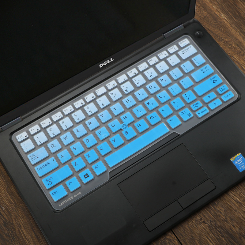 เคสแป้นพิมพ์ซิลิโคนสําหรับ Dell Latitude5450 3340 7480 7490 5490 5491 E5450 E5470 E7450 E7490 E5490 14"