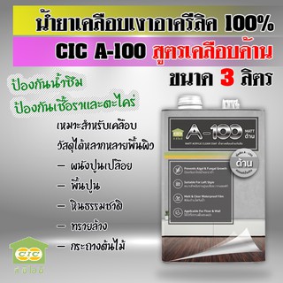 A100 น้ำยาเคลือบด้าน เคลือบทรายล้าง กระถางดินเผา เคลือบเงาผนังปูนเปลือย