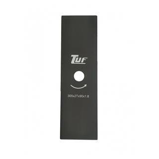 TUF ใบมีดตัดหญ้าทรงสีเหลี่ยม รุ่น YT-1142 ขนาด305x90x1.8มม(12นิ้ว)สีดำ