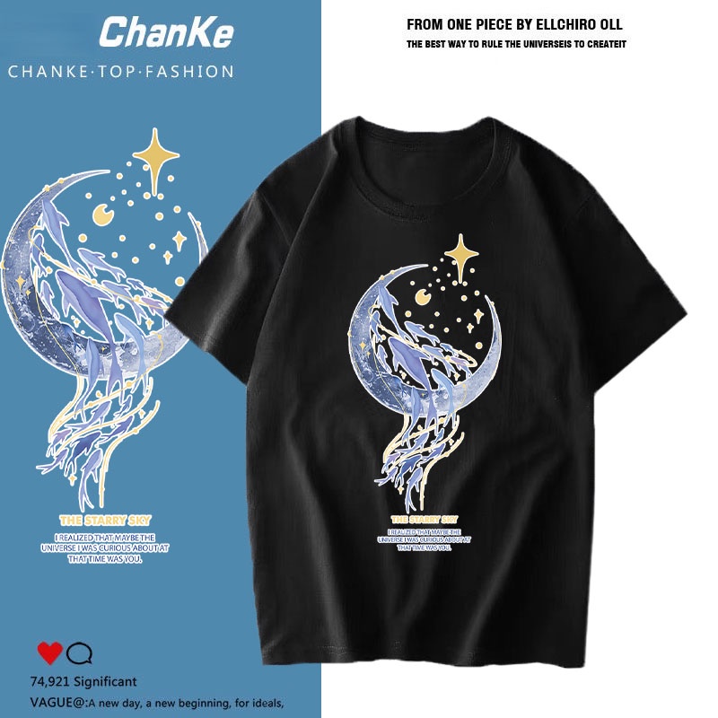 เสื้อยืดคอกลมลายสุดเฟี้ยว สตรีทสุดเท่ห์ ผ้าดีราคาถูกสุด NeW Collection T-882