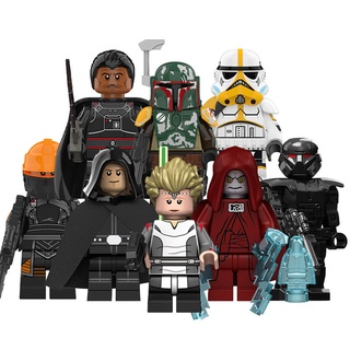 บล็อกตัวต่อ โมเดล Star model Wars Dark Troopers Boba Fett Luke Skywalker KT1052