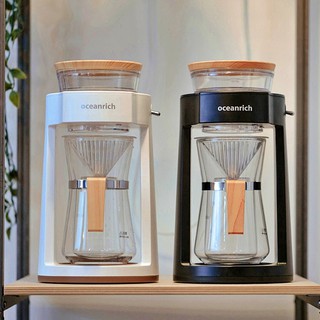 เครื่องดริปกาแฟอัตโนมัติ Oceanrich กระบอกหยดน้ำดริปหมุนอัตโนมัติ 360 องศา