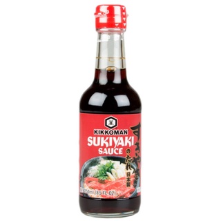 Kikkoman Sukiyaki Sauce 250 ml. คิคโคแมน ซอสสุกี้ยากี้ญี่ปุ่น ขนาด 250 มล. สุกี้ยากี้ญี่ปุ่น ไม่แต่งกลิ่นรส