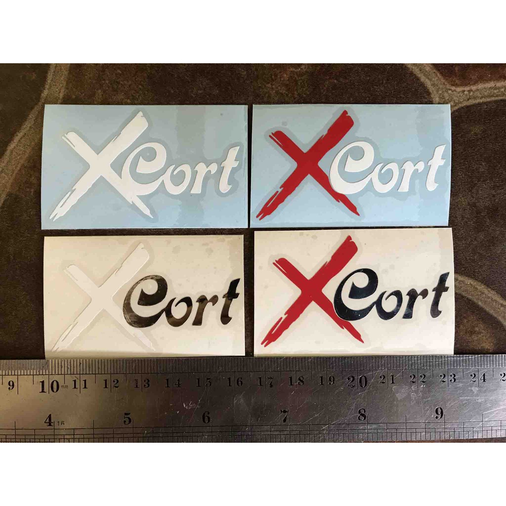 X Cort Custom Guitar Sticker Electric Headstock Masterpiece Electric Xcort