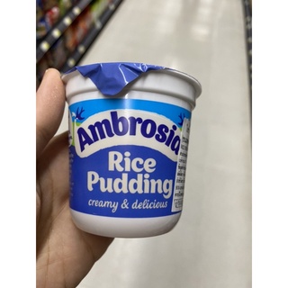 ขนมพุดดิ้ง ตรา แอมบรอเซีย 150 G. Rice Original Pot Pudding ( Ambrosia Brand ) ไรซ์ ออริจินอล พอท พุดดิ้ง