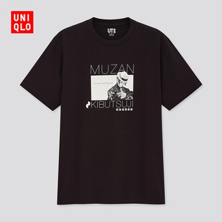 Uniqlo เสื้อยืดชายหญิงแขนสั้นพิมพ์ลาย Demon Slayer
