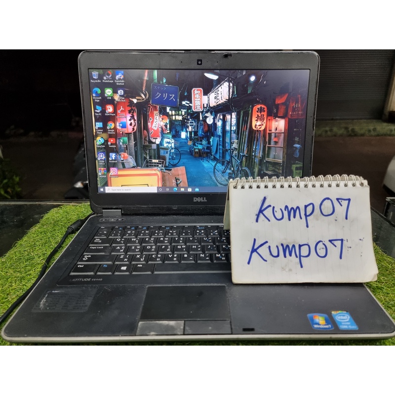 ขาย Notebook DELL Latitude E6440 Core i5 RAM 8 HDD 1TB มือ2 สภาพดี 4900 บาท ครับ
