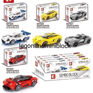 Legonano เลโก้ นาโน lego nano nanoblock size xxl model car