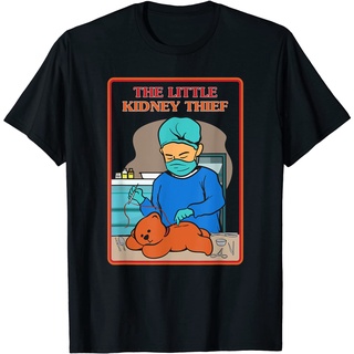 เสื้อยืดพิมพ์ลายเสื้อยืดเสื้อยืด พิมพ์ลายกราฟฟิค The Little Kidney Thief สไตล์วินเทจ คลาสสิก สําหรับผู้ชาย และผู้หญิง เส