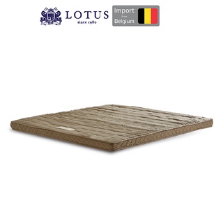 LOTUS ที่นอนยางพารา 100% ที่นอนอเนกประสงค์ ความยืดหยุ่นสูง รองรับสรีระได้ดี Latex made in Belgium ส่งฟรี