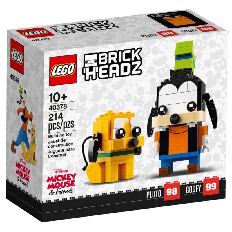 LEGO® BrickHeadz Disney’s Goofy & Pluto 40378 - (เลโก้ใหม่ ของแท้ 💯% กล่องสวย พร้อมส่ง)