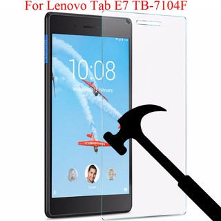 ป้องกันหน้าจอ เลโนโว Lenovo Tab E7 Glass Screen Protector TabE7 7.0 TB-7104F 7104X กระจกนิรภัย การป้องกันหน้าจอ