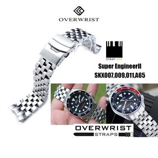 สายนาฬิกา OVERWRIST MILTAT STRAPCODE Super EngineerII for SKX007,009,011,A65 and New SKX 2019 (SRPD51,53,55,57,59,61,63,