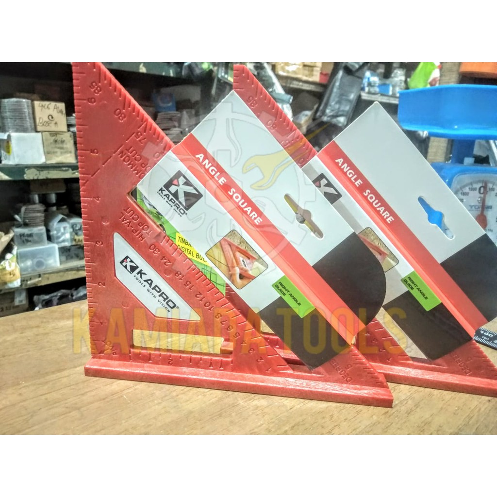 SIKU Angle Square KAPRO/ มุมความเร็ว Raupe Square KAPRO/ KAPRO ไม้บรรทัดมุมสามเหลี่ยม