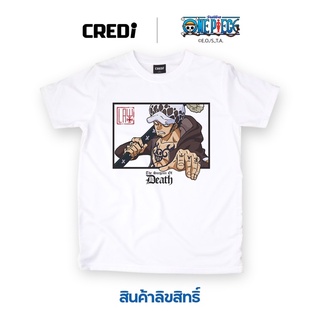 เสื้อยืดผ้าฝ้ายพรีเมี่ยมวันพีซ เสื้อยืดลายการ์ตูน ลิขสิทธิ์ No.129