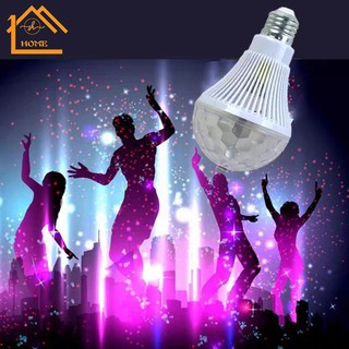 ไฟดิสโก้เทค ไฟปาร์ตี้ ไฟคาราโอเกะ ไฟเวที ไฟดิสโก้เธคE27 หลอดไฟ LED RGB หมุนได้ Disco Light Mini Led Party Light