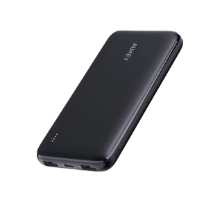 AUKEY PB-N73 พาวเวอร์แบงชาร์จเร็ว Ultra Slim 10,000 mAh ด้วยเทคโนโลยี AiPower และ USB-C Power Bank AiPower รุ่น PB-N73