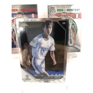 2021-22 Topps Chrome UEFA Champions League Soccer Cards Real Madrid