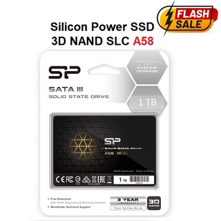 Silicon Power SSD 3D NAND SLC A58 Performance Boost SATA III 2.5 1TB