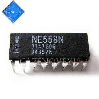 มีสินค้า วงจรรวม DIP-16 NE558N NE558 5 ชิ้น