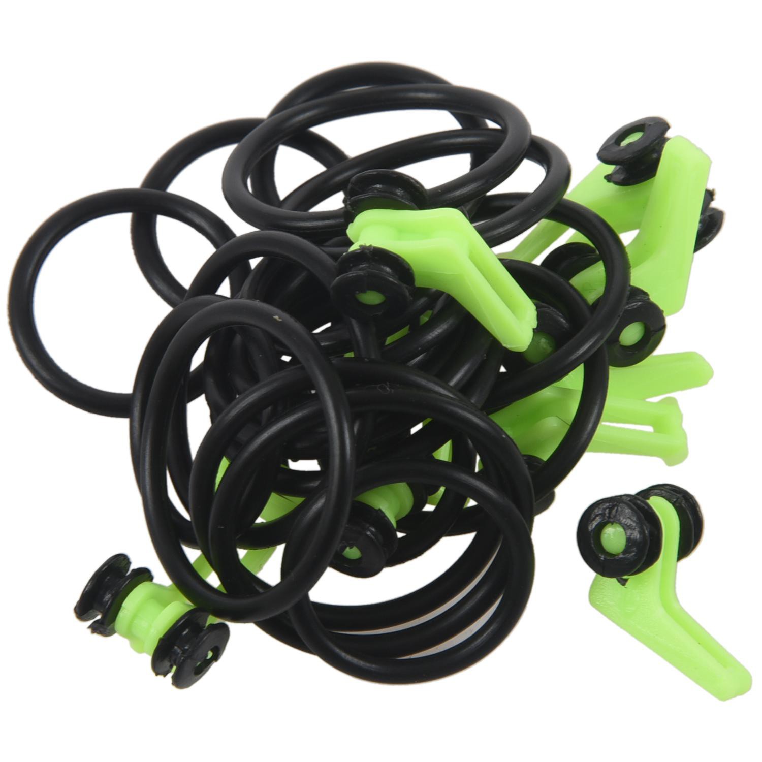 10pcs Hook Secure Keepers Holders Lures Jig Hooks For Fishing Rod 4 ...