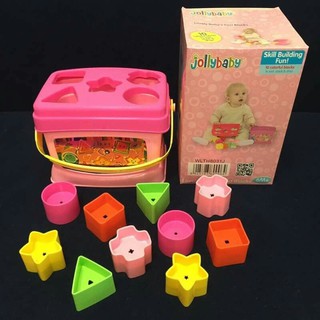 บล็อคหยอด Jollybaby Babys First Blocks (มีเก็บเงินปลายทาง)