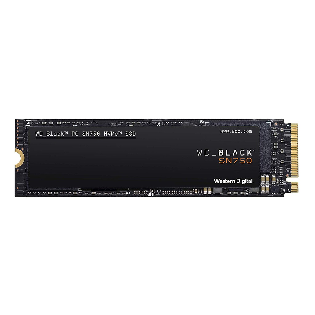 WD BLACK SN750 500GB SSD NVMe M.2 2280 (5Y) WDS500G3X0C (MS6-58) Internal Solid State Drive